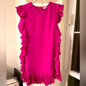 Hot pink dress
